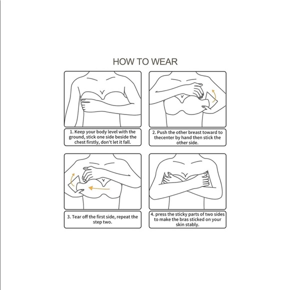 Plunge Strapless Backless Push-up Bra - Picture 6 of 8